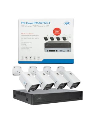 Kit supraveghere video PNI House IPMAX POE 3