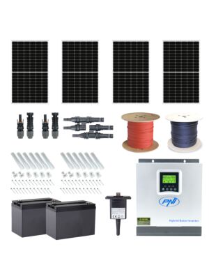 Kit fotovoltaic cu 4 panouri 370W