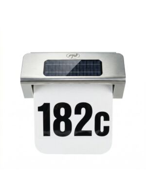 Lampa solara LED PNI GreenHouse WS20 pentru iluminare numar proprietate