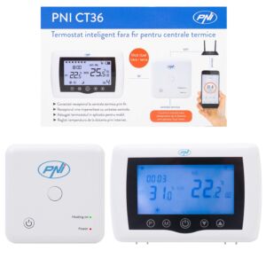 Termostat inteligent PNI CT36 fara fir