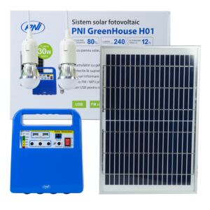 Sistem solar fotovoltaic PNI GreenHouse H01