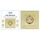 Priza simpla incastrabila PNI WP101G cu rama din sticla, Gold culoare auriu, 16A 3000W